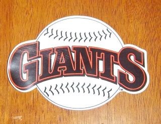 Decals / Stickers San Francisco Giants Logo 1970 
