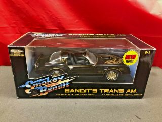 1/18 Die Cast American Muscle Smokey And The Bandit Bandits Trans Am Black