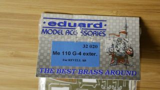 Eduard 1/32 Exterior Detail Set For Revell Model Kit Me 110 G - 4 32020 Complete
