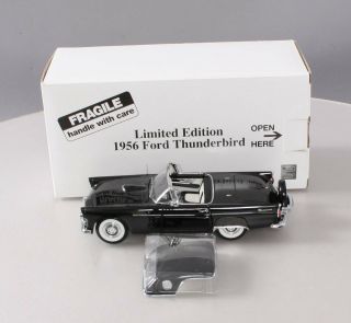 Danbury 1956 1:24 Ford Thunderbird Coupe In Black Ln/box