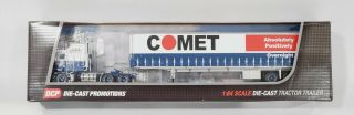 Dcp Comet Kenworth K100 Coe Aerodyne 34198 1/64 Scale Die - Cast Promotions