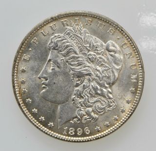 United States 1896 Morgan Silver Dollar Brilliant Uncirculated