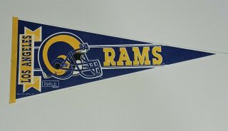 Los Angeles Rams Vintage Pennant Flag Nfl