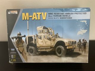 Kinetic 1/35 M - Atv Mine Resistant Ambush Protected All - Terrain Vehicle K61007