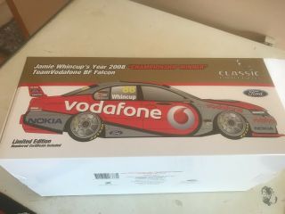 1:18 Classic Carlectables Jamie Whincup 88 Bf Ford Falcon 2008 Championship