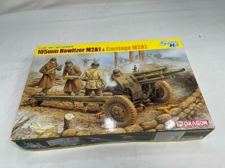 Dragon Model Kit 105mm Howitzer M2a1 & Carriage M2a1 1/35 Jc 6499