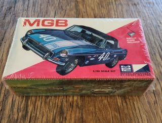 Mpc 1960s 1/32 Scale Mg B Sports Car Model Kit 7506 - 75 No Upc