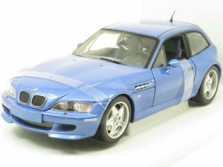 Ut Models Diecast Bmw Z3 M Coupe Blue 1 18 Scale Boxed