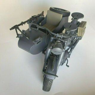 21st Century Ultimate Soldier Wwii German Motorcycle With Sidecar 1:6 Scale