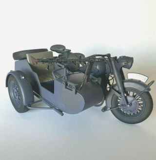 21st Century Ultimate Soldier WWII German Motorcycle With Sidecar 1:6 Scale 3