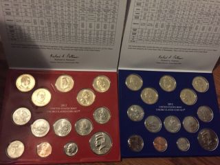2012 Us 28 - Coin Uncirculated Philadelphia & Denver Coin Set