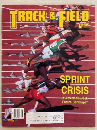 1992 Track And Field News May Ken Flax,  Vicki Huber,  Dan And Darrin Steele