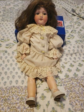 Vintage Antique German Armand Marseille Doll 390 Drgm 390 - A 6 1/2 M