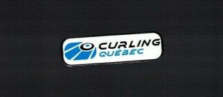 Curling Quebec Association Logo 1 (quebec,  Canada) Curling Club Pin