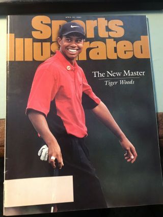 Sports Illustrated Tiger Woods At Masters April 21,  1997