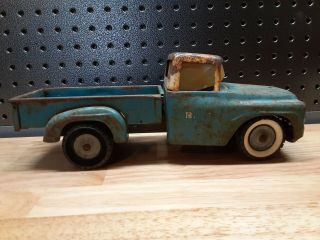 Old Vintage Tru Scale International Pickup Truck Toy With Old Paint
