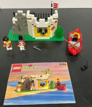 Lego Pirates 6266,  Cannon Cove,  Imperial Guards,  100 Set - Minifig - Instruction