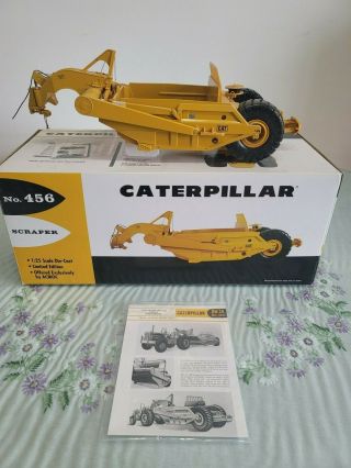 Caterpillar No.  456 Scraper 1:25 Scale Die - Cast 49 - 0247