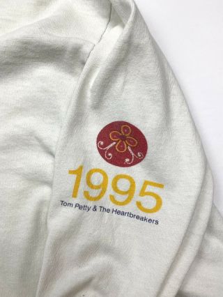 Vintage 1995 Tom Petty and the heartbreakers hoodie XL 3