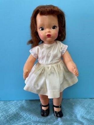 Vintage Terri Lee Auburn Hair 16 " Doll And Tagged Dress