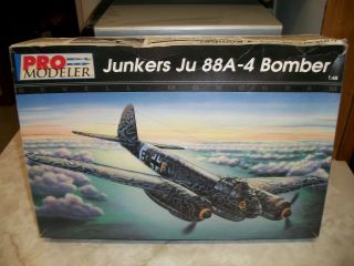 Revell / Monogram 1/48 Scale Junkers Ju 88a - 4 Bomber