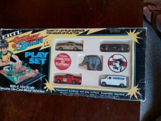 VINTAGE 1981 ERTL SMOKEY and the BANDIT 2 PLAY SET 1/64 car toy MIB COMPLETE 2