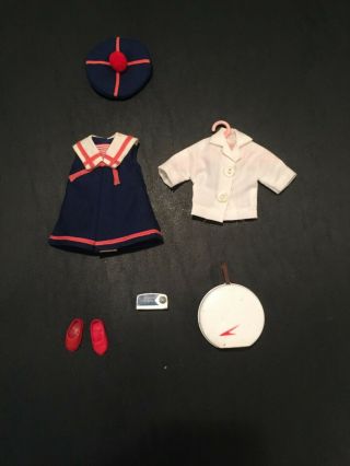 Rare Vintage 9 " Pepper Doll Anchor Away Outfit 9316 - 1