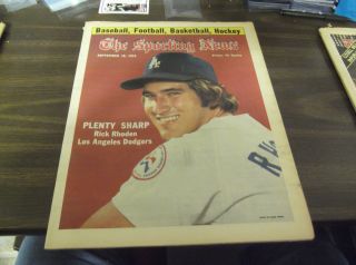 September 18,  1976 The Sporting News Complete Issue - Rick Rhoden Dodgers