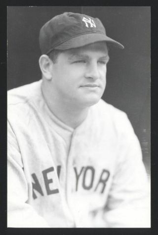 Jumbo Brown Real Photo Postcard Rppc 1932 - 36 York Yankees George Burke