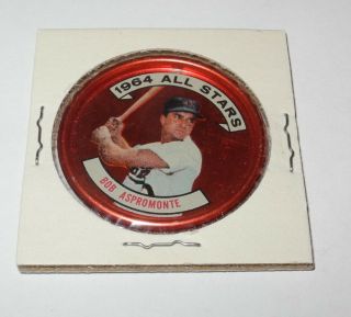 1964 Topps Baseball Coin 163 Bob Aspromonte Houston Colts All Star Near