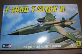 1/48 Revell Republic F - 105d Thunderchief T - Stick Ii Usaf Jet Fighter N.  I.  O.  B.