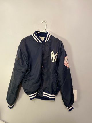 Vintage York Yankees Bomber Jacket Size Medium
