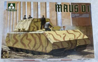 Takom 1/35 Wwii German Maus V1 Heavy Tank 2049