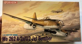 Dragon Me 262 A - 2a/u2 Jet Bomber 1/48 Nib Model Kit ‘sullys Hobbies’