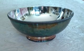 Tiffany & Co.  Silver Plate Bowl Large Size - 8.  9 Inches