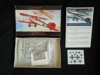 Red Baron Albatros D.  V 1/48 Eduard Profipack 8019 Plastick Model Opv Rare