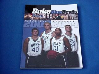 2003 - 04 Duke University College Basketball Yearbook / Media Guide