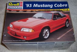 Revell Monogram 1993 Mustang Cobra Model Kit 85 - 2530