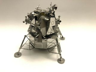 Fascinations Metal Earth NASA Apollo Lunar Module Steel Model BUILT AND READY. 2