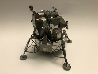 Fascinations Metal Earth NASA Apollo Lunar Module Steel Model BUILT AND READY. 3