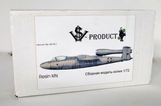 Vsv Products Heinkel He 162 B1 Resin Kit Plus - Quality