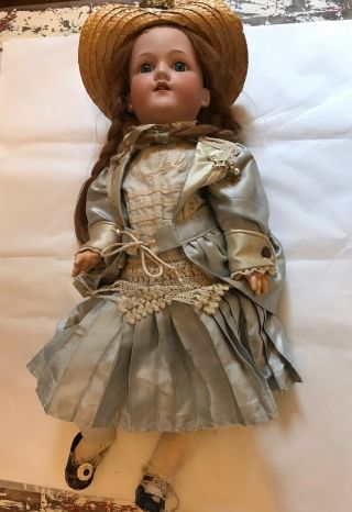 Vintage Antique German Armand Marseille Doll 390 Drgm 390 - A 6 1/2 M