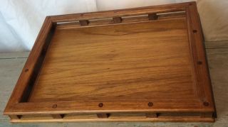 Vintage Dansk Ihq Teak Wood Serving Tray Jens Quistgaard Design Mid - Cen Classic