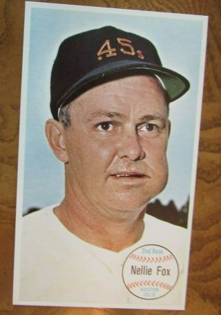 1964 Topps Giant Baseball - 13 Nellie Fox,  2b,  Houston Colts