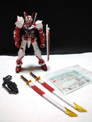Bandai Mg 1/100 Mbf - P02kai Gundam Astray Red Frame Kai Gunpla Assembled