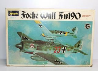 Hasegawa Focke - Wulf Fw190 1/32 Scale Plastic Model Kit Js - 060:400