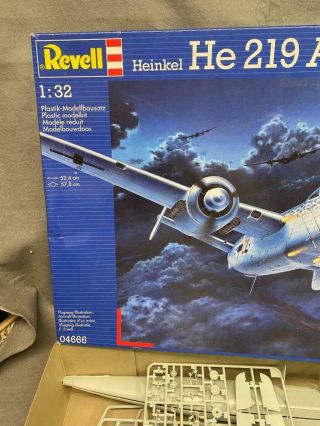 REVELL HEINKEL HE 219 A - 7 (A - 5/A - 2 LATE  UHU 