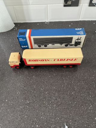 Lion Toys 1/50 Truck Scale No.  59 - Daf 2800 Robsons An Carlisle