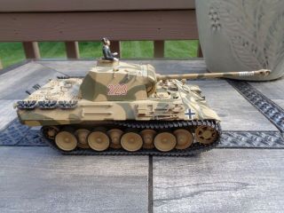 1/35 Built Painted German Ww2 Panther Tank Tamiya