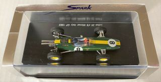 Spark S1610 1:43 Scale Lotus 25 1963 Italy Gp Jim Clark 8 - Read Before Bidding